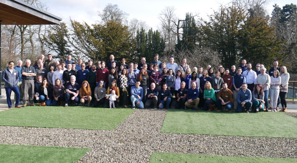 Attendees at the Fish Veterinary Society's annual conference held earlier this year.