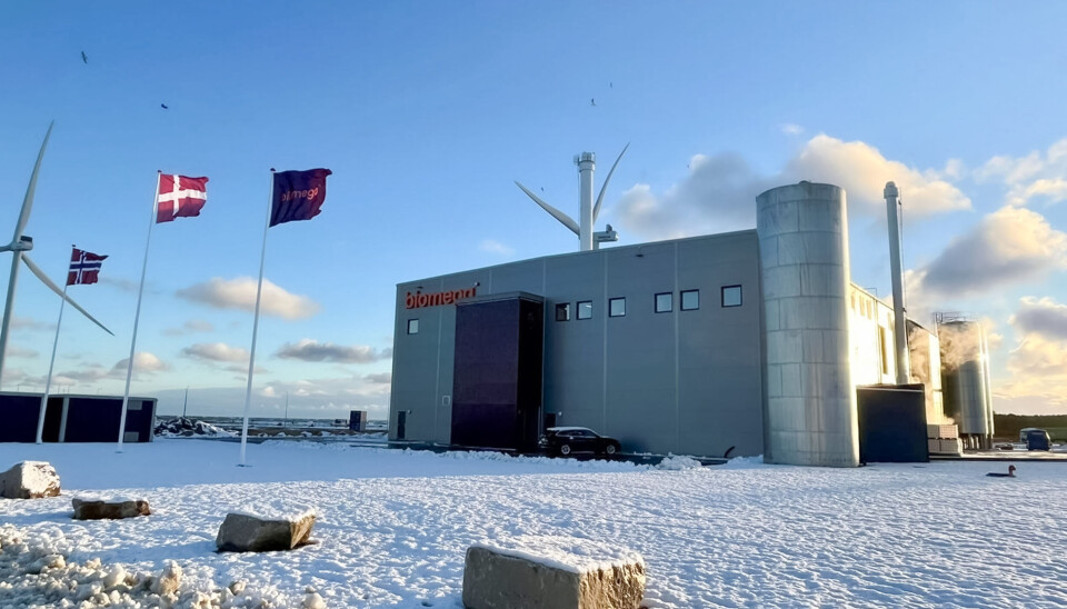 Biomega's biorefinery at Port of Hirtshals, Denmark.