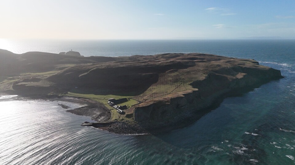Sanda Island, which has been bought by Mowi, was on the market for offers over £2.5m.