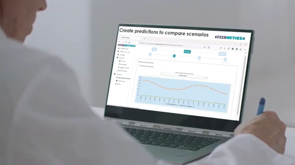 SPAROS has added on-demand digital services to its Digital Nutrition portfolio which includes the FEEDNETICS app, pictured.