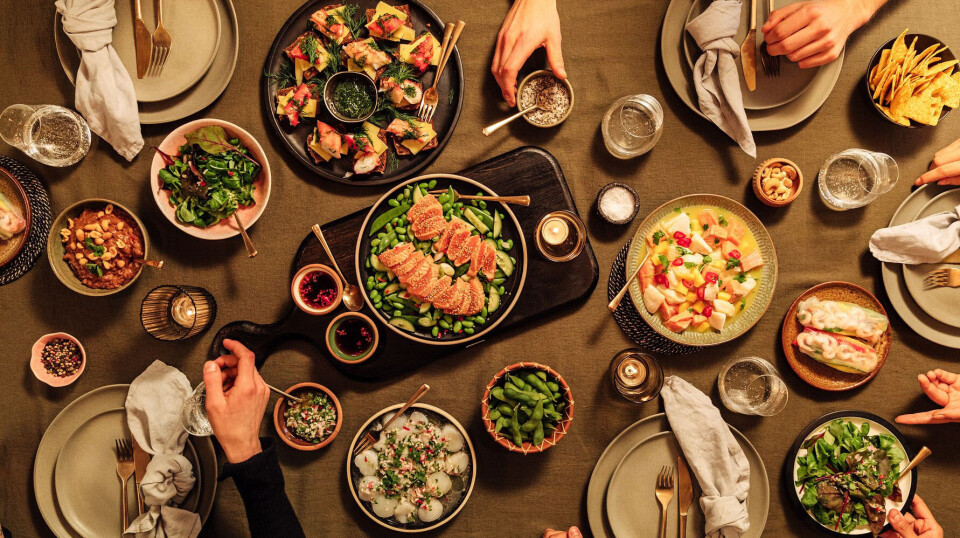 Norwegian seafood.