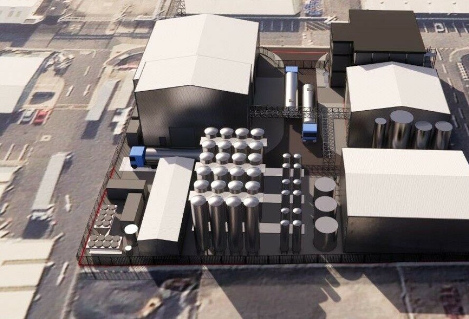 Simon Durrant, inset, has joined MiAlgae as chief financial officer at a pivotal time for the company, which is seeking to build a commercial-scale production facility in Scotland (main picture).