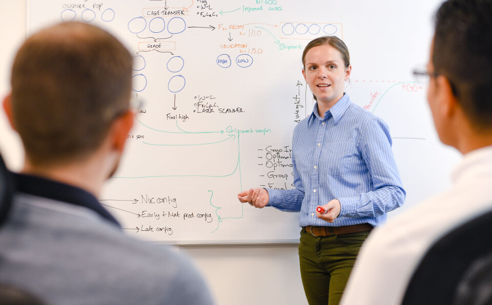 Marie Smedley, head of breeding programmes Xelect. 'Reproductive systems in aquaculture are remarkably different from terrestrial species, where genetic improvement pathways are far more established,' says Smedley.