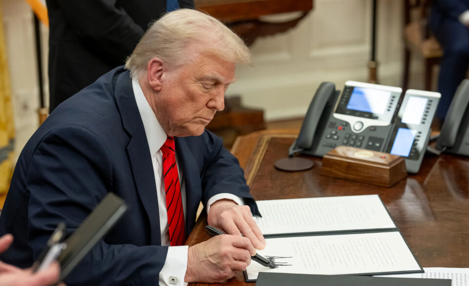 Donald Trump signs one of many Executive Orders issued during his second term in the Whitehouse. Yesterday he ordered measures to restore US seafood competitiveness.