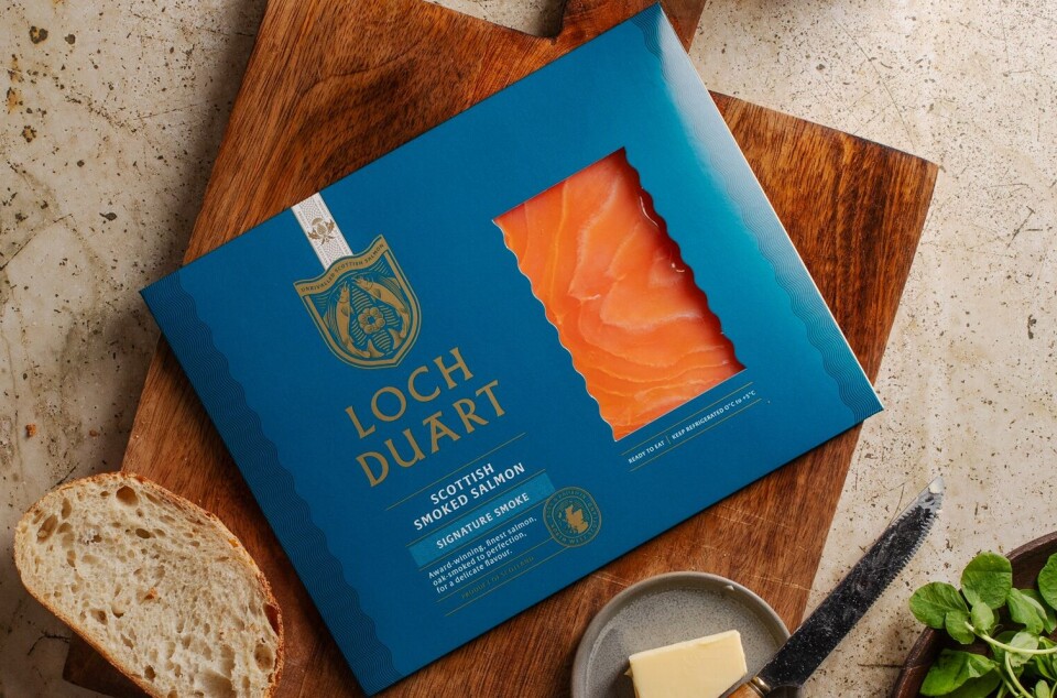 Loch Duart Signature Smoke, the milder choice of its two new own-label smoked salmon products.