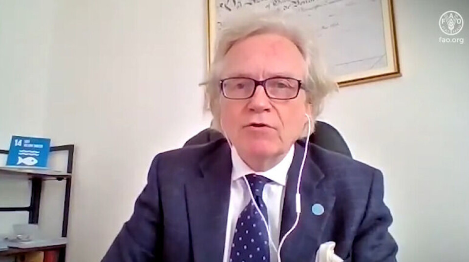 File photo of Auden Lem, deputy director of the UN FAO's Fisheries and Aquaculture Division, who addressed IFFO members last week.