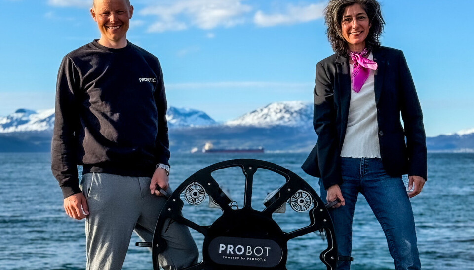 Probotic founder Mikkel Pedersen ND CEO Michelle Opshaug.