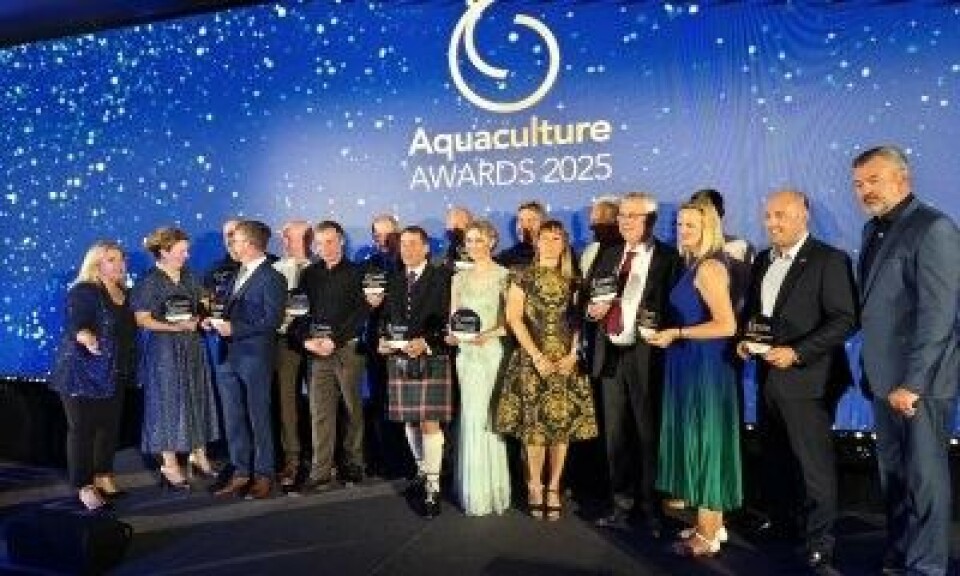 Winners gather for a group photo at the Drumossie Hotel, Inverness.