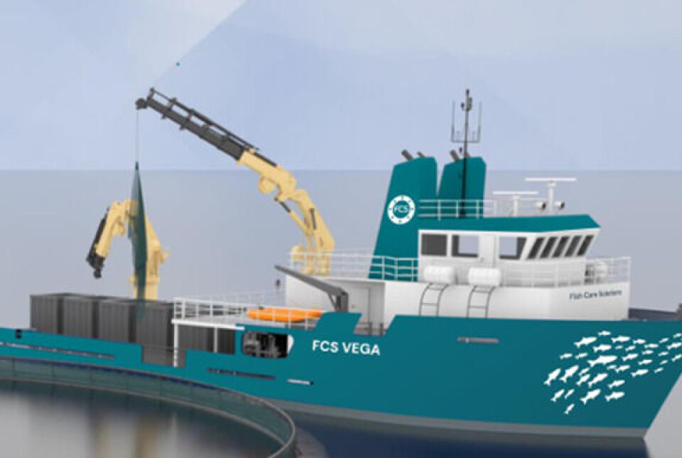 This is what the new vessel will look like when it is put into service in the autumn.