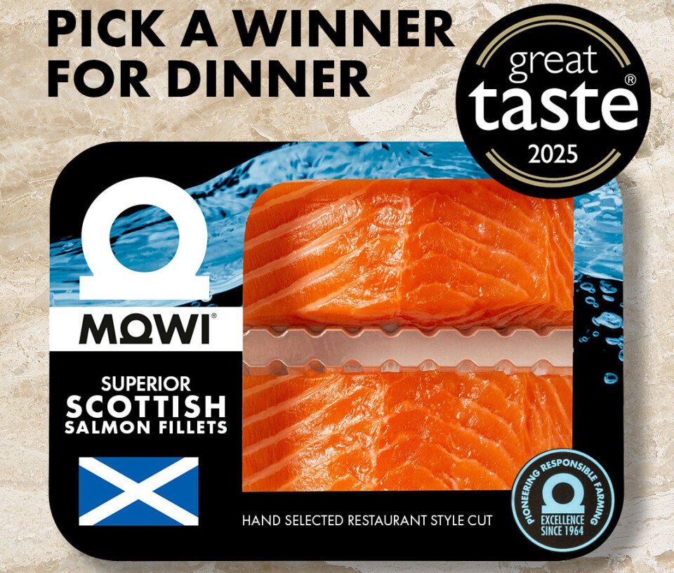 The alpha omega: MOWI-branded Scottish salmon fillets have won a Great Taste award in the Guild of Fine Food's annual search for the tastiest products.