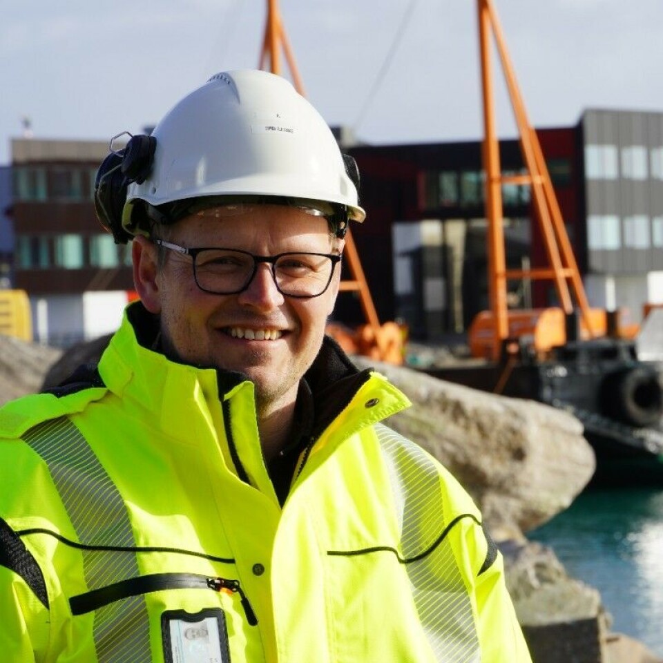 Espen Aleksander Gleinsvåg, project manager at Nova Sea, says land-based holding tanks will enable gentler fish handling.