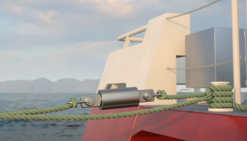 An illustration of a load cell, one of the product ranges offered by Sematek. Load cells measure and record stresses on mooring components of floating installations, contributing towards extended operational lifespan and reducing the risk of both structural failure and escapes.