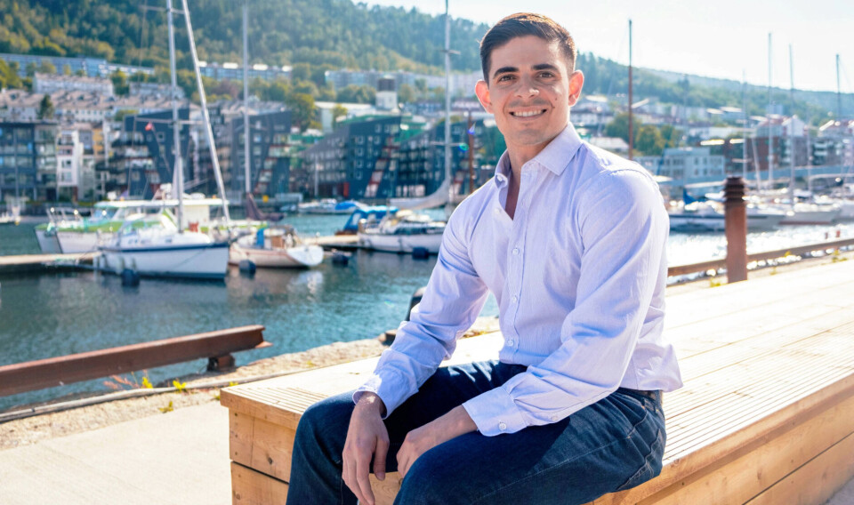 Manolin co-founder and CTO John Costantino in Bergen, Norway.