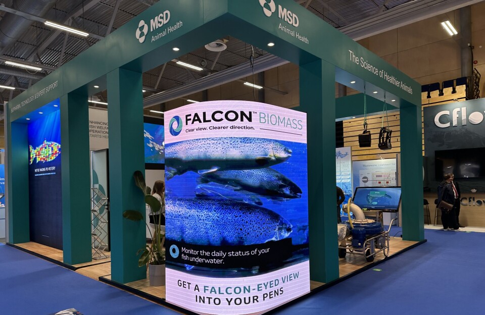 MSD is using Aqua Nor to launch a new version of its lice counter Falcon.