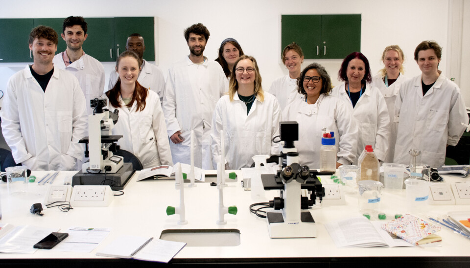 Participants and tutors who took part in the first seaweed nursery course at SAMS.