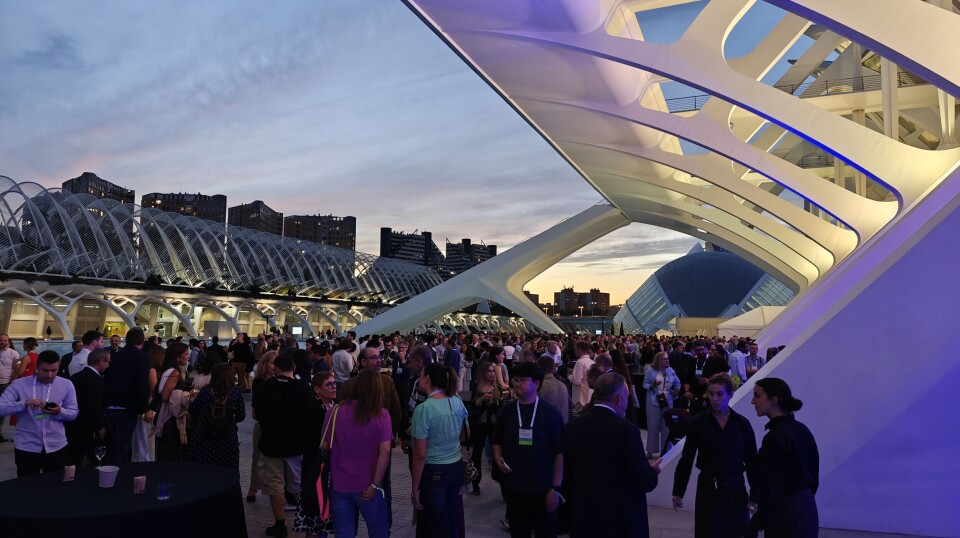 The organisers of AE 2025 held a reception for the conference's attendees at the Valencia Science Museum last night.