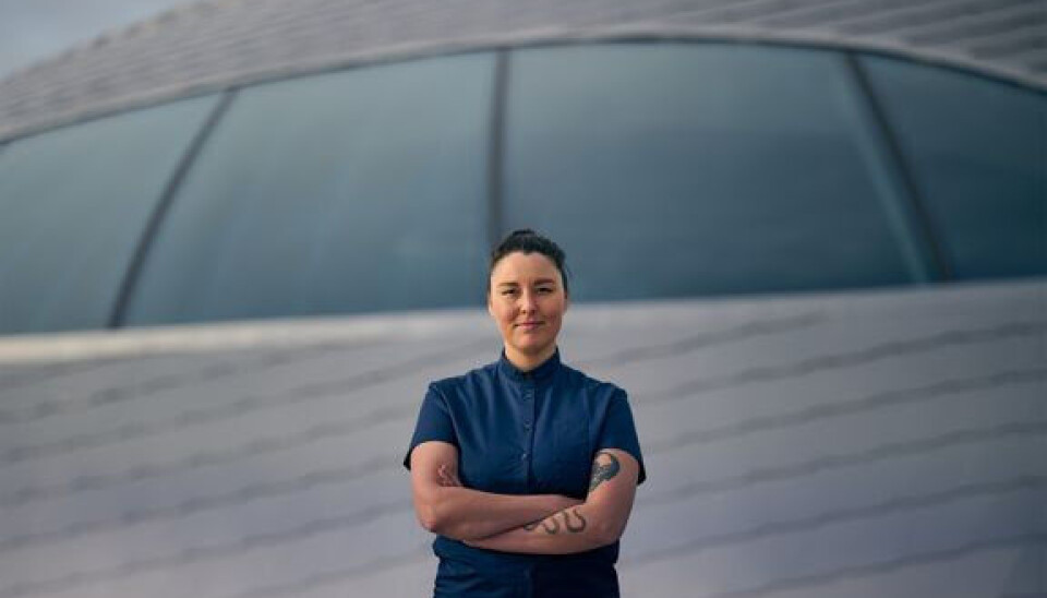 Chef Anika Madsen runs the Iris restaurant inside the Salmon Eye.
