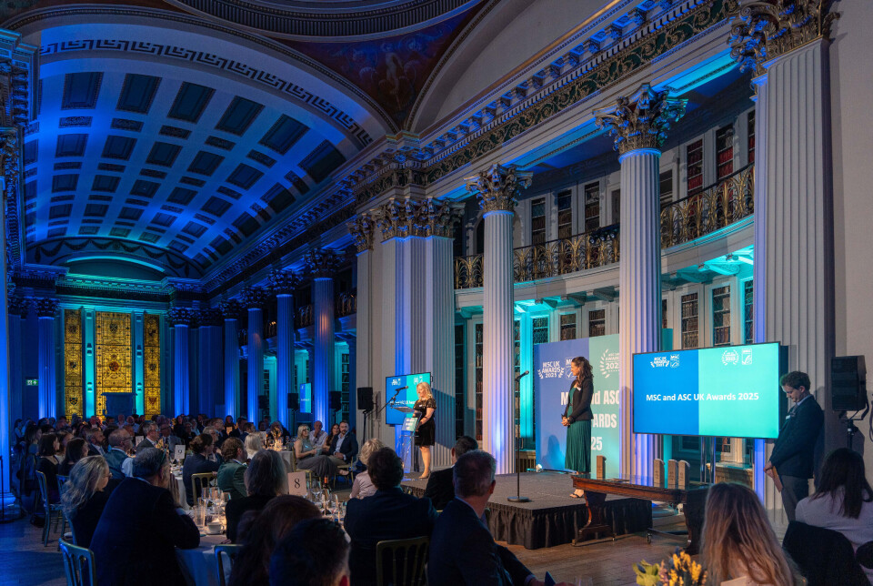 The presentation of the MSC/ASC 2025 UK awards at the Signet Library in Edinburgh last night.