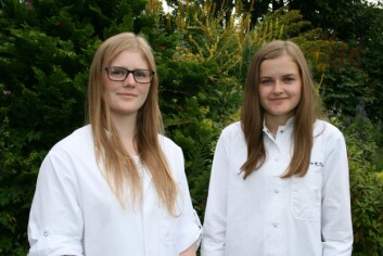 Adding mussel to the lice battle: Malin Hoem Storholt, left, and Katrine Ranvik Tysse. Adding mussel to the lice battle: Malin Hoem Storholt, left, and Katrine Ranvik Tysse.