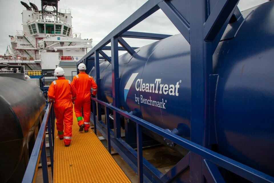 Benchmark has two CleanTreat vessels operating in Norway.