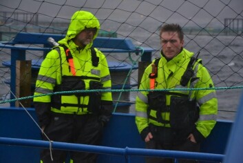 Project manager Steingrim Holm and operations manager Håvard Horn. Photo: Ole Andreas Drønen.
