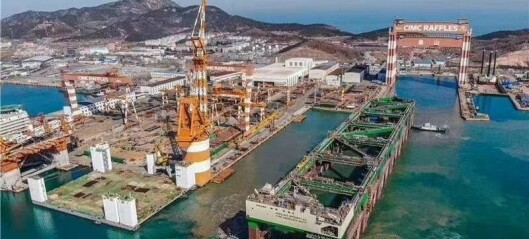 Havfarm floated at Chinese shipyard