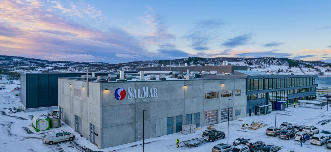 It is calculated that SalMar's InnovaNor secondary processing plant in Northern Norway will prevent 26,000 tonnes of CO₂-equivalent (CO₂e) emissions due to efficiencies gained by transporting fish that have had the non-edible portions removed. It is calculated that SalMar's InnovaNor secondary processing plant in Northern Norway will prevent 26,000 tonnes of CO₂-equivalent (CO₂e) emissions due to efficiencies gained by transporting fish that have had the non-edible portions removed.