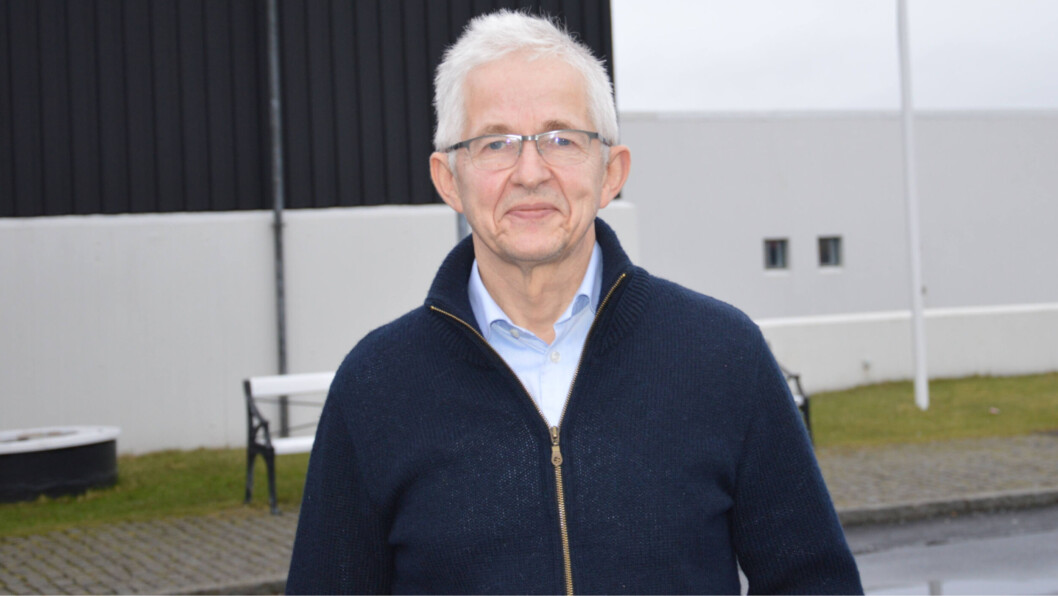 Atli Gregersen, boss of HiddenFjord, which has stocked 'the world's toughest locality' with 780g smolts. Photo: Therese Soltveit. Atli Gregersen, boss of HiddenFjord, which has stocked 'the world's toughest locality' with 780g smolts. Photo: Therese Soltveit.