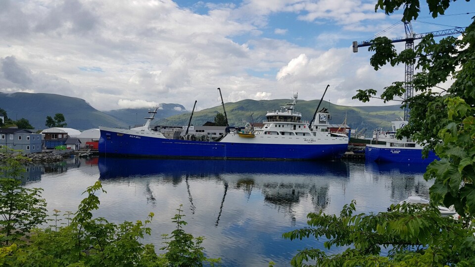 Smir will deliver 16 new lines to SalMar, indluding eight for the wellboat Ro Fjell, pictured, which is in the start-up phase. Photo: SalMar