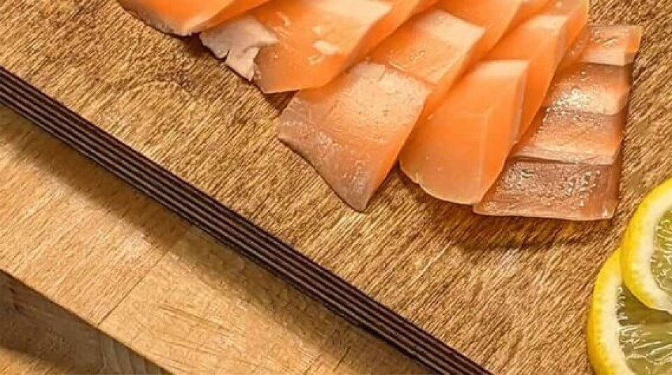 Cocuus has produced bio-printed salmon but says more interest is shown in its technology to make mimetic meat. Photo: Cocuus.