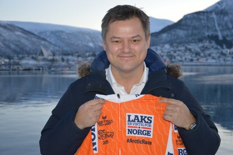 Bjørn-Erik Stabell is looking forward to seeing the salmon industry showcased during the Cycling Road World Championships in Bergen. Photo: Therese Soltveit
