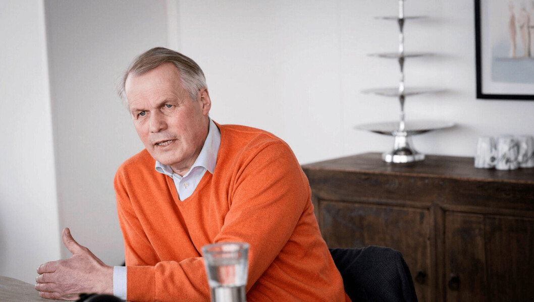 SalMar chief executive Gustav Witzøe has had a proposed offer for NTS accepted by shareholders who own 50.1% of the company. SalMar chief executive Gustav Witzøe has had a proposed offer for NTS accepted by shareholders who own 50.1% of the company.